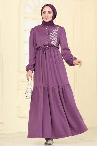 P.L. - Dress PL9082 Lila