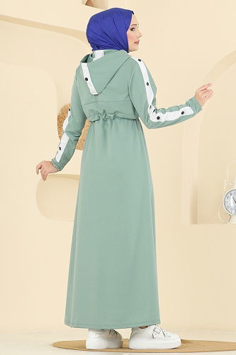 moda selvim Dress PL9177 Mint - Thumbnail