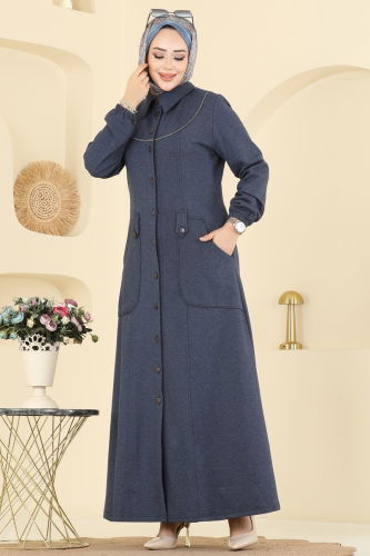 P.L. - Dress PL9179 Navy Blue