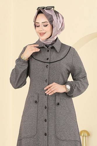 moda selvim Dress PL9179 Vision - Thumbnail