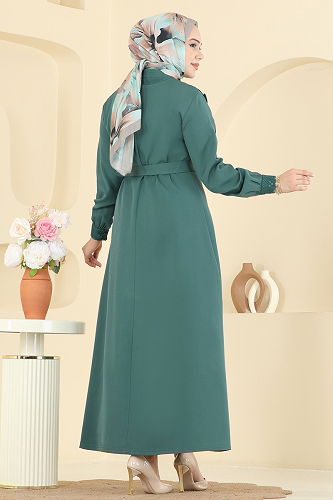 moda selvim Dress PL9184 Mint - Thumbnail