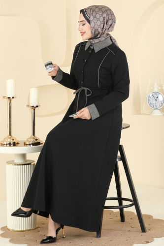 P.L. - Dress PL9188 Black