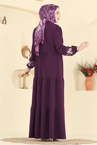 moda selvim الفستان توتي PL9198 - Thumbnail