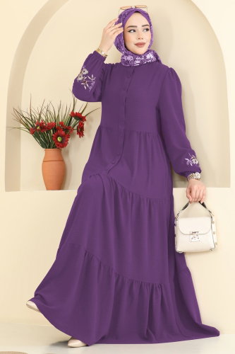 P.L. - Dress PL9198 Lilac