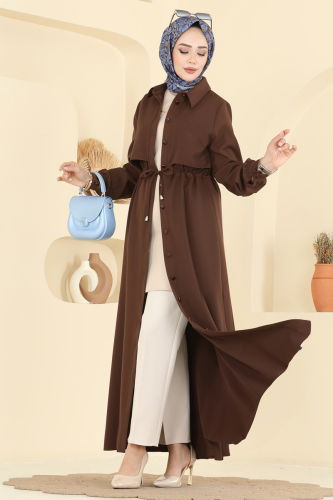P.L. - Dress PL9199 Brown