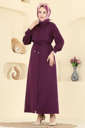 P.L. - Dress PL9199 Damson