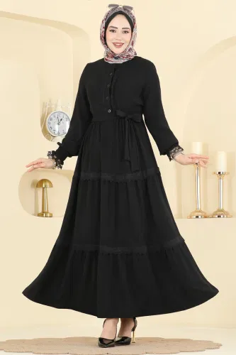 P.L. - Dress PL9200 Black