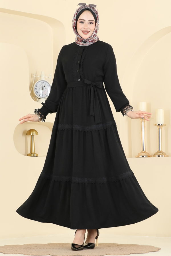 Modaselvim Dress Dress PL9200 Black