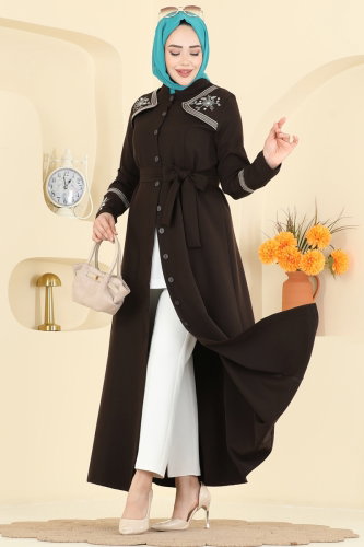 P.L. - Dress PL9211 Bitter Brown