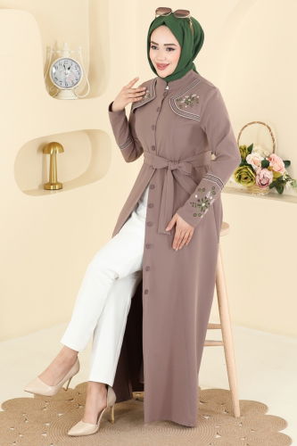 P.L. - Dress PL9211 Powder Vision