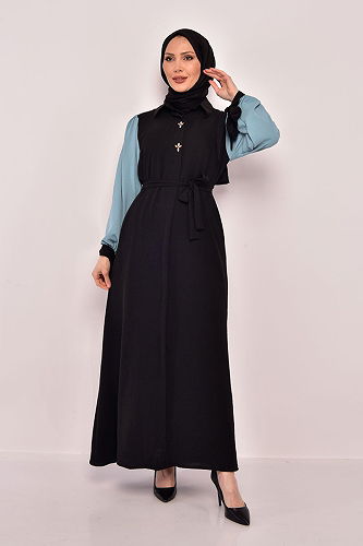 moda selvim DRESS USL5003-M Mint - Thumbnail