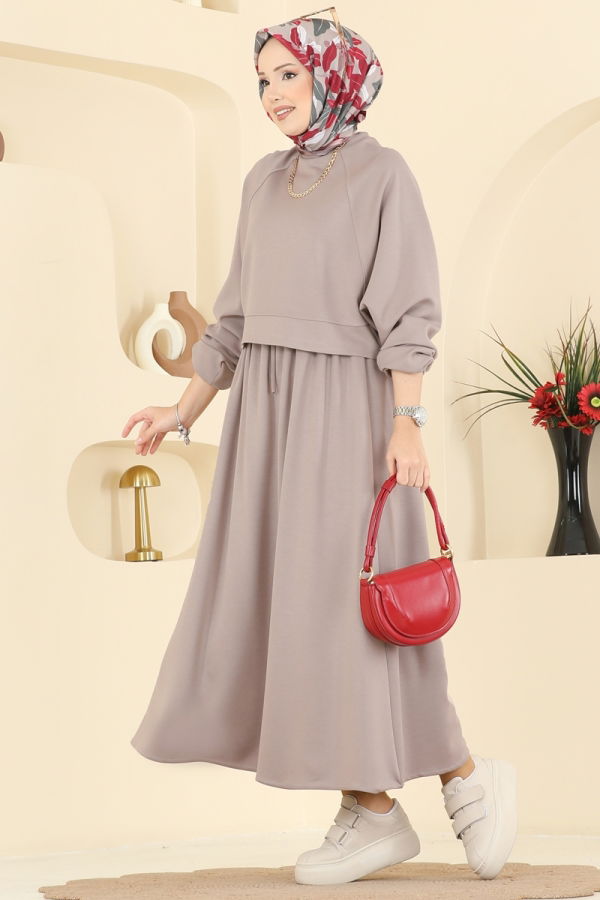 Modaselvim Kombin Etekli Modal Spor Takım 2005TPK1167 Vizyon