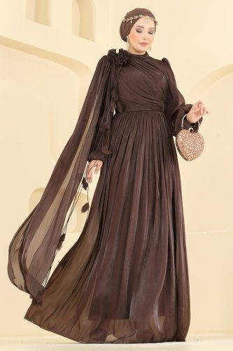 M.H.R. - Evening Dress 01256MHR1107 Brown