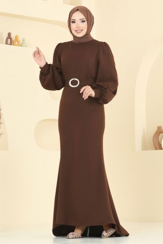 A.L.G. - Evening Dress 0402ALG474 Brown