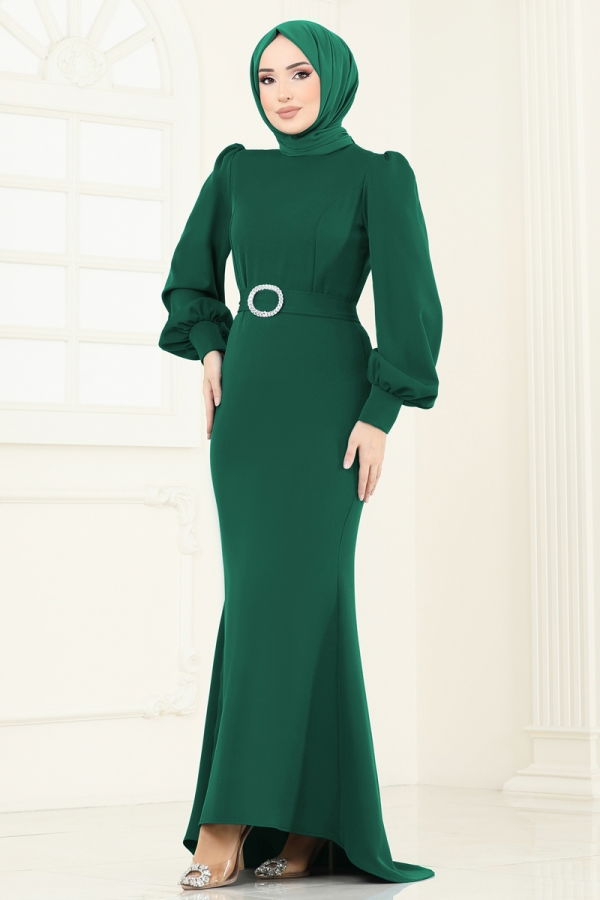 Modaselvim EVENING DRESSES Evening Dress 0402ALG474 Emerald