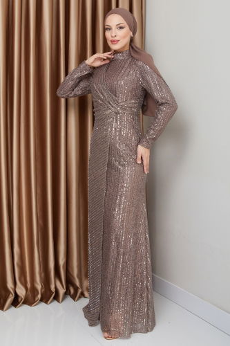 M.H.R. - Evening Dress 0677MHR1107 Powder Vision