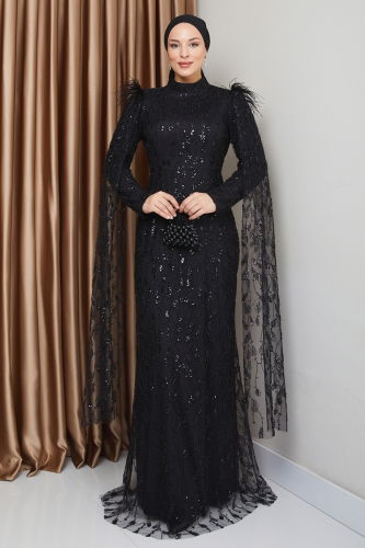 M.H.R. - Evening Dress 1010MHR1107 Black