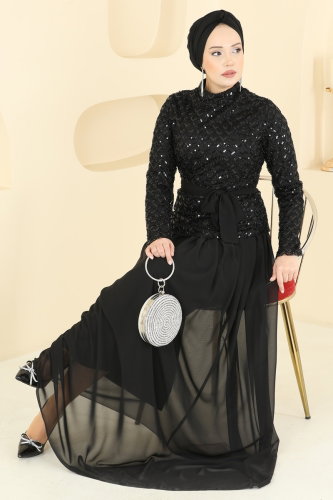 Y.G.S. - Evening Dress 1013YG95 Black
