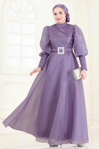 Evening Dress 2003LPN858 Lilac - 2