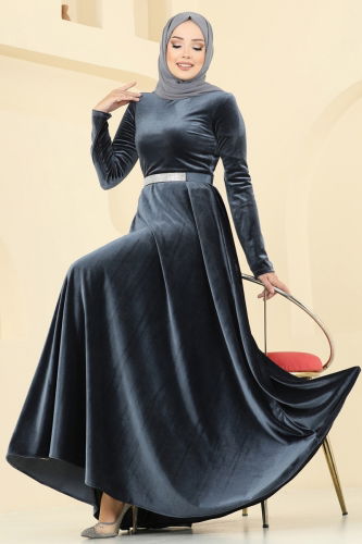 M.E.Y. - Evening Dress 2013MEY846 Anthracite