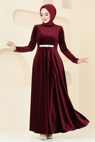 M.E.Y. - Evening Dress 2013MEY846 Burgundy