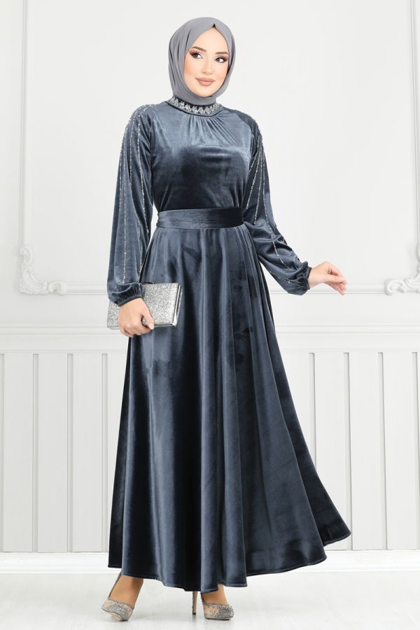 Modaselvim EVENING DRESSES Evening Dress 2014MEY846 Anthracite