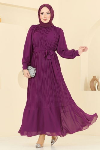 M.P. - فستان سهرة أرجواني 2150MP806