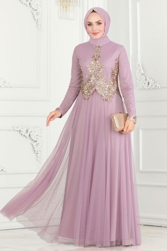 P.N. - EVENING DRESS 2209PN204 Lila