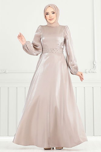 moda selvim Evening Dress 2330ANT904-M Vision - Thumbnail