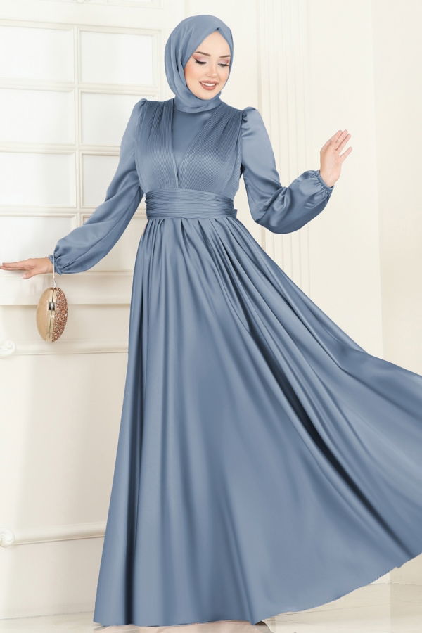 Modaselvim EVENING DRESSES Evening Dress 2382ANT466 Light Blue
