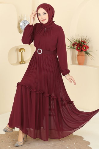A.N.T. - Evening Dress 2468ANT466 Burgundy