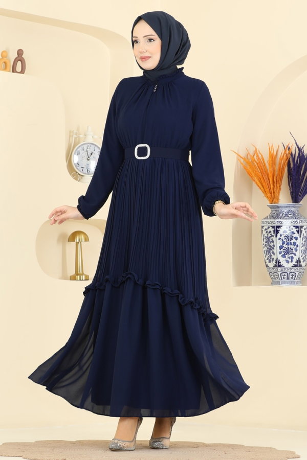 Modaselvim EVENING DRESSES Evening Dress 2468ANT466 Navy Blue