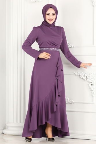 A.S.M.K. - Evening Dress 2497ASMK1074 Lilac