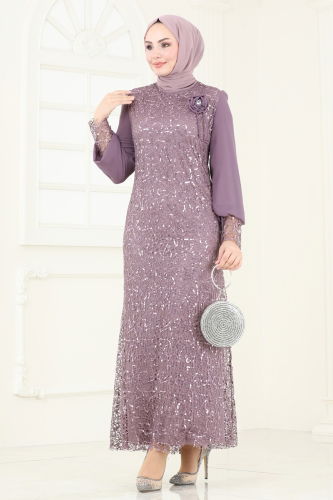 D.N.R. - Evening Dress 2517DNR1058 Lilac