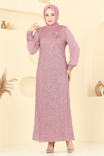 E.L.C. - Evening Dress 2517ELC1143 Light Rose Dried