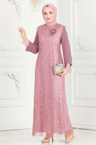 E.L.C. - Evening Dress 2517ELC1143 Powder