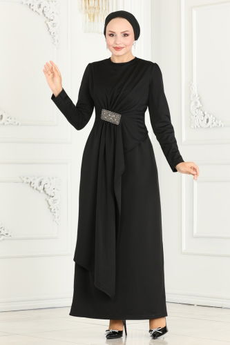 S.L. - Evening Dress 2520SL432 Black