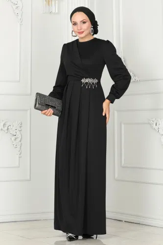 S.L. - Evening Dress 2525SL432 Black