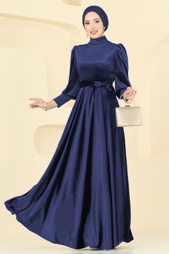 M.E.Y. - Evening Dress 2586MEY846 Navy Blue