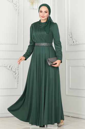 D.V.L. - Evening Dress 259DVL817 Emerald