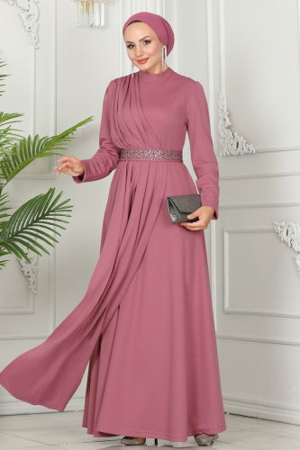 D.V.L. - Evening Dress 259DVL817 Rose Dried