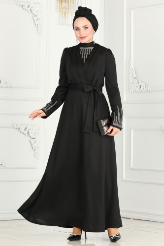 D.V.L. - EVENING DRESS 261DVL817 Black