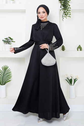MRV D.V.L. - فستان سهرة أسود 267DVL897-M