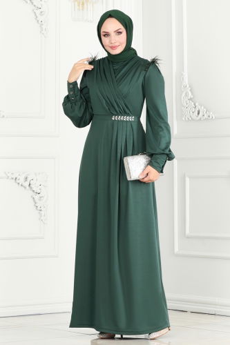 D.V.L. - EVENING DRESS 270DVL817 Emerald