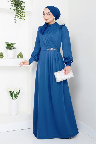 MRV D.V.L. - EVENING DRESS 271DVL897-M Indigo