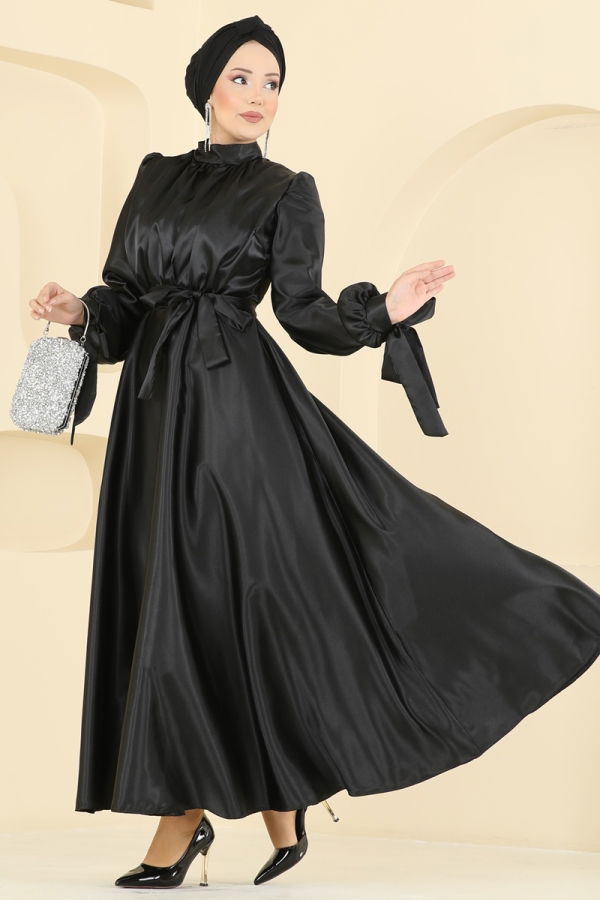 Modaselvim فستان سهرة فستان سهرة أسود 2746ASMK1074