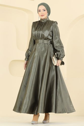A.S.M.K. - Evening Dress 2746ASMK1074 Khaki