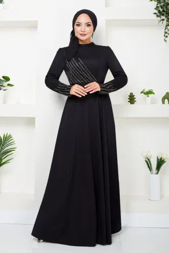 MRV D.V.L. - EVENING DRESS 274DVL897-M Black