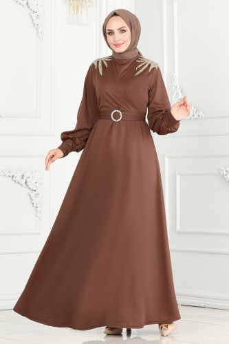 D.V.L. - Evening Dress 275DVL817 Brown