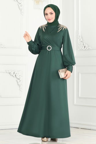 D.V.L. - EVENING DRESS 275DVL817 Emerald